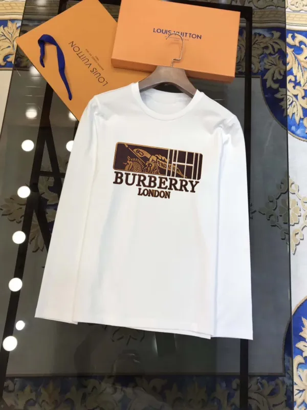バーバリー服コピー 大人気2022新品 BURBERRY メンズ 長袖Tシャツ 2色