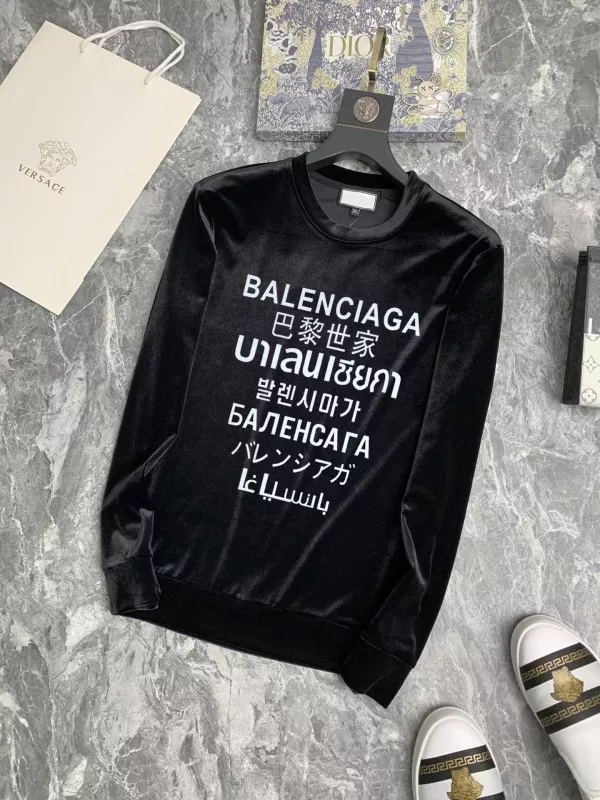 バレンシアガ服コピー 定番人気2022新品 BALENCIAGA メンズ 長袖Tシャツ